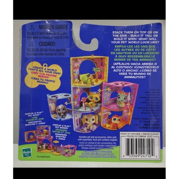 Littlest Pet Shop 352 Hermit Crab LPS Authentic Orange Green Eyes Pet Nooks G1 - Picture 8 of 8